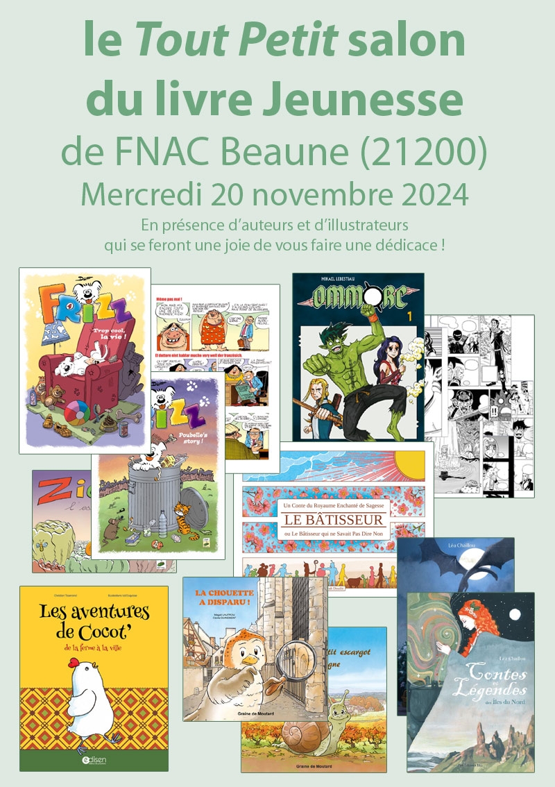 Tout Petit salon du livre Jeunesse de FNAC Beaune